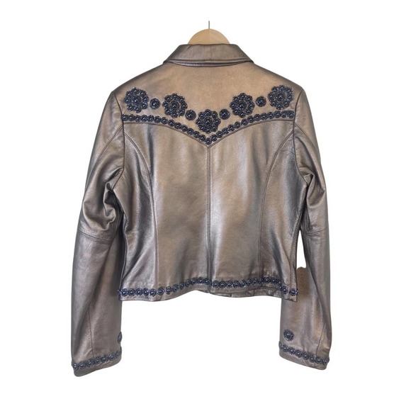 Cripple Creek Satin Jacket Size M - Picture 2 of 2